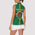 Personalized Dominica Women Sleeveless Polo Shirt Sisserou Parrot With Hibiscus Patterns - Wonder Print Shop