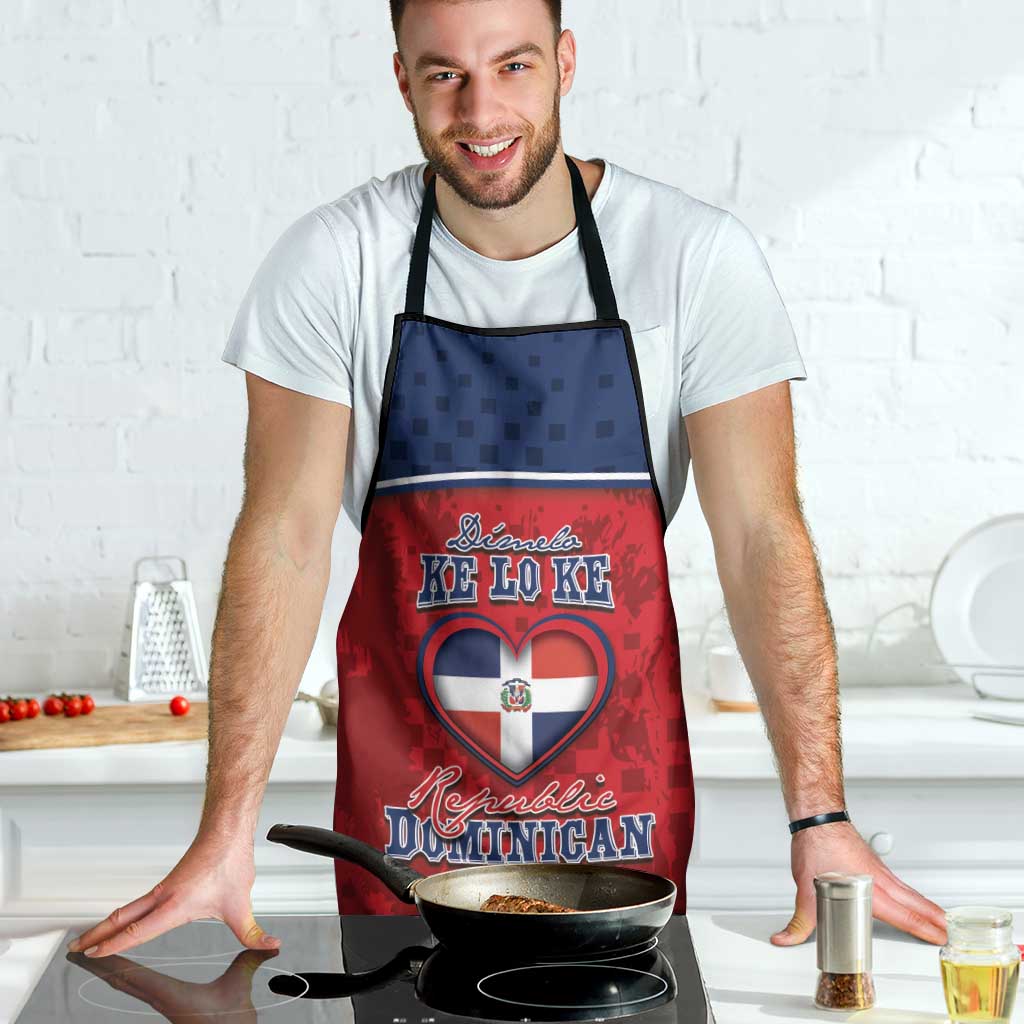 Dominican Republic Apron Dimelo Ke Lo Ke - Wonder Print Shop