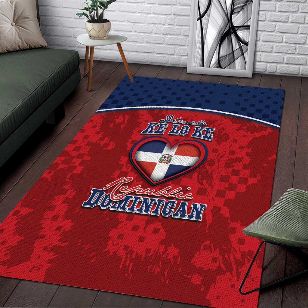 Dominican Republic Area Rug Dimelo Ke Lo Ke - Wonder Print Shop