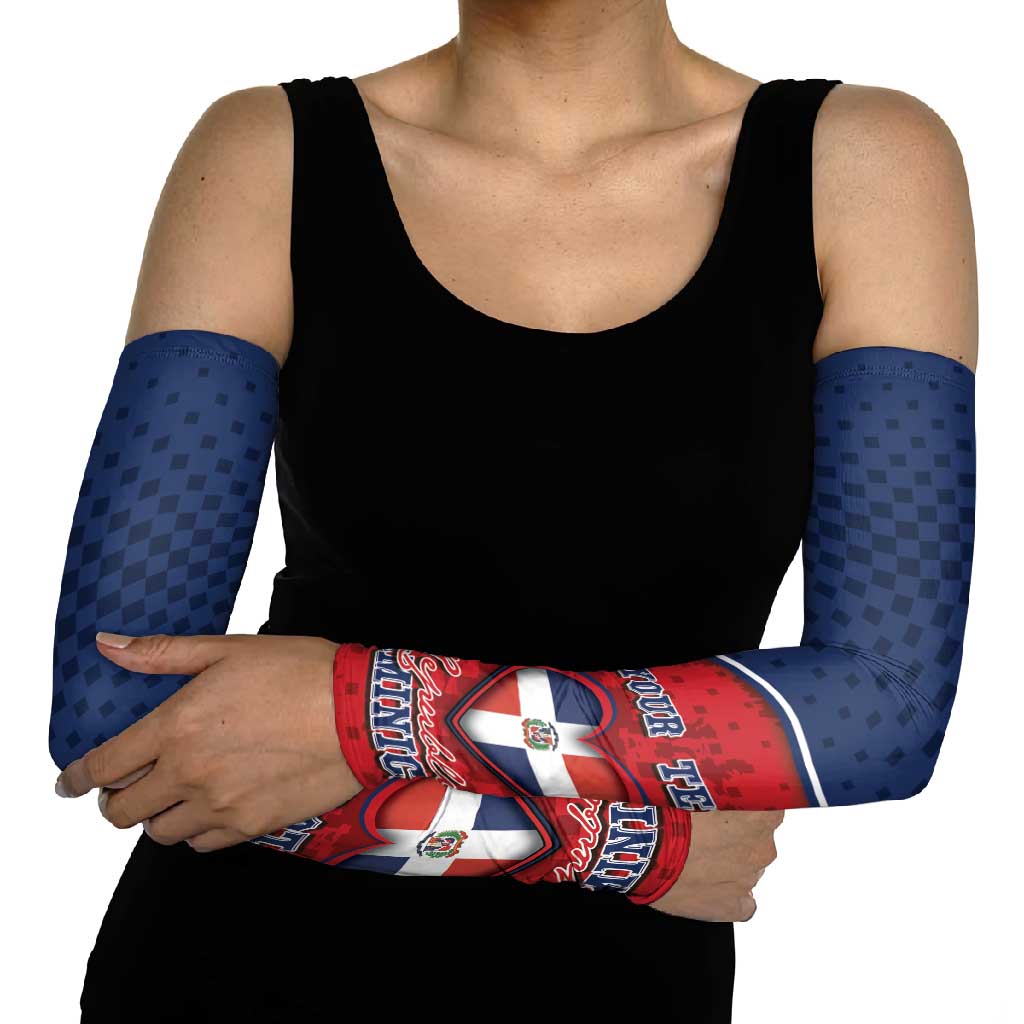 Personalized Dominican Republic Arm Sleeves Dimelo Ke Lo Ke - Wonder Print Shop