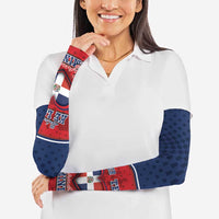 Personalized Dominican Republic Arm Sleeves Dimelo Ke Lo Ke - Wonder Print Shop