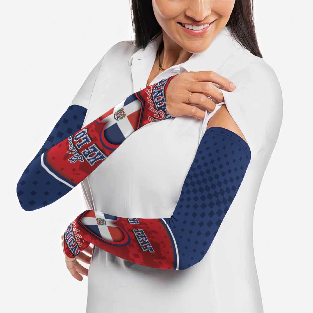 Personalized Dominican Republic Arm Sleeves Dimelo Ke Lo Ke - Wonder Print Shop
