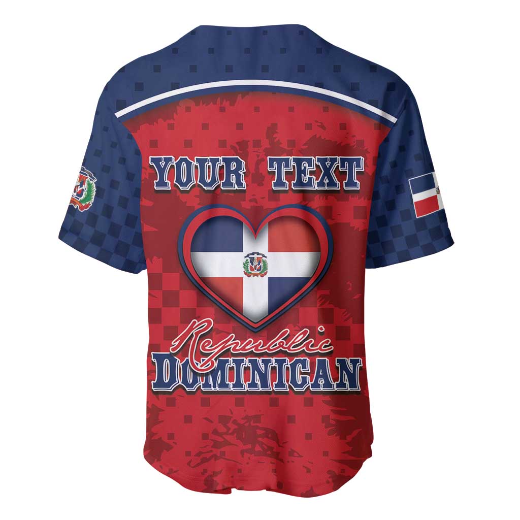 Personalized Dominican Republic Baseball Jersey Dimelo Ke Lo Ke - Wonder Print Shop