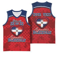 Personalized Dominican Republic Basketball Jersey Dimelo Ke Lo Ke - Wonder Print Shop