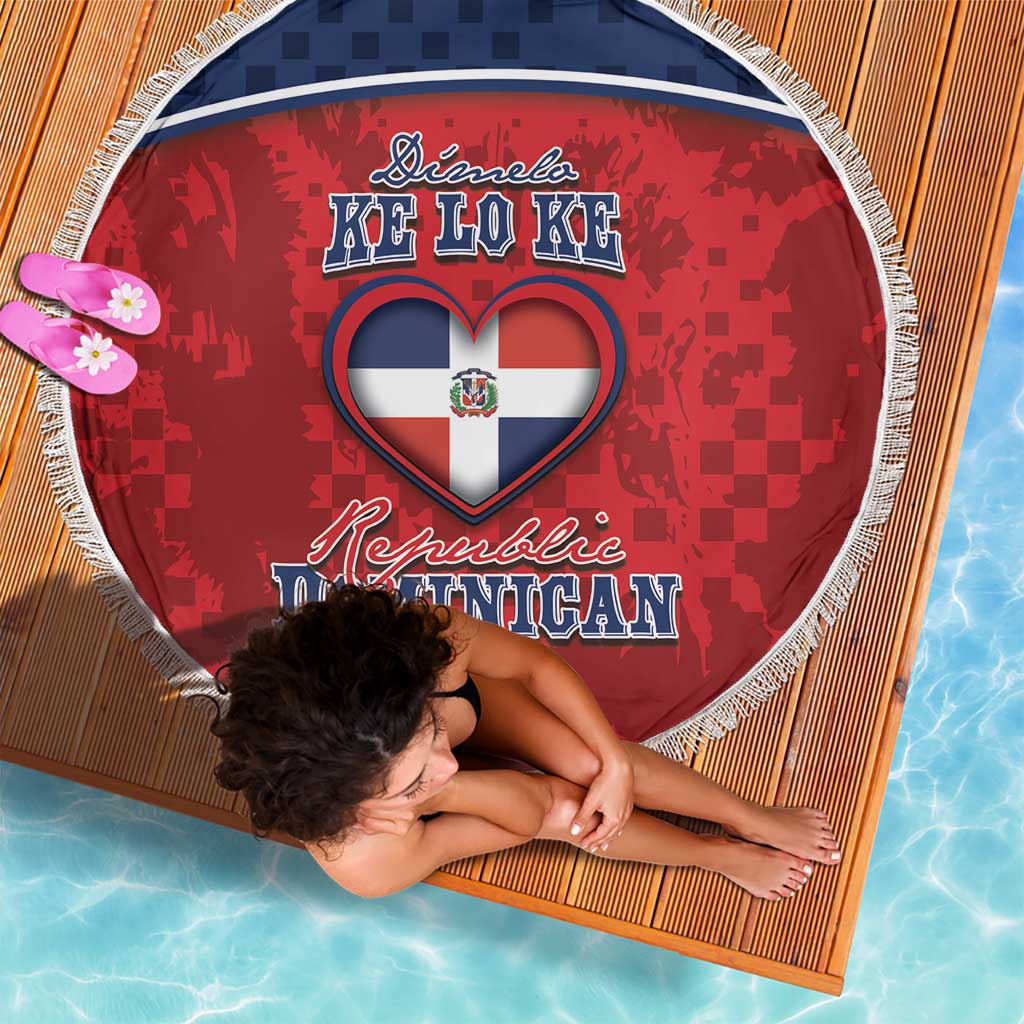 Dominican Republic Beach Blanket Dimelo Ke Lo Ke - Wonder Print Shop