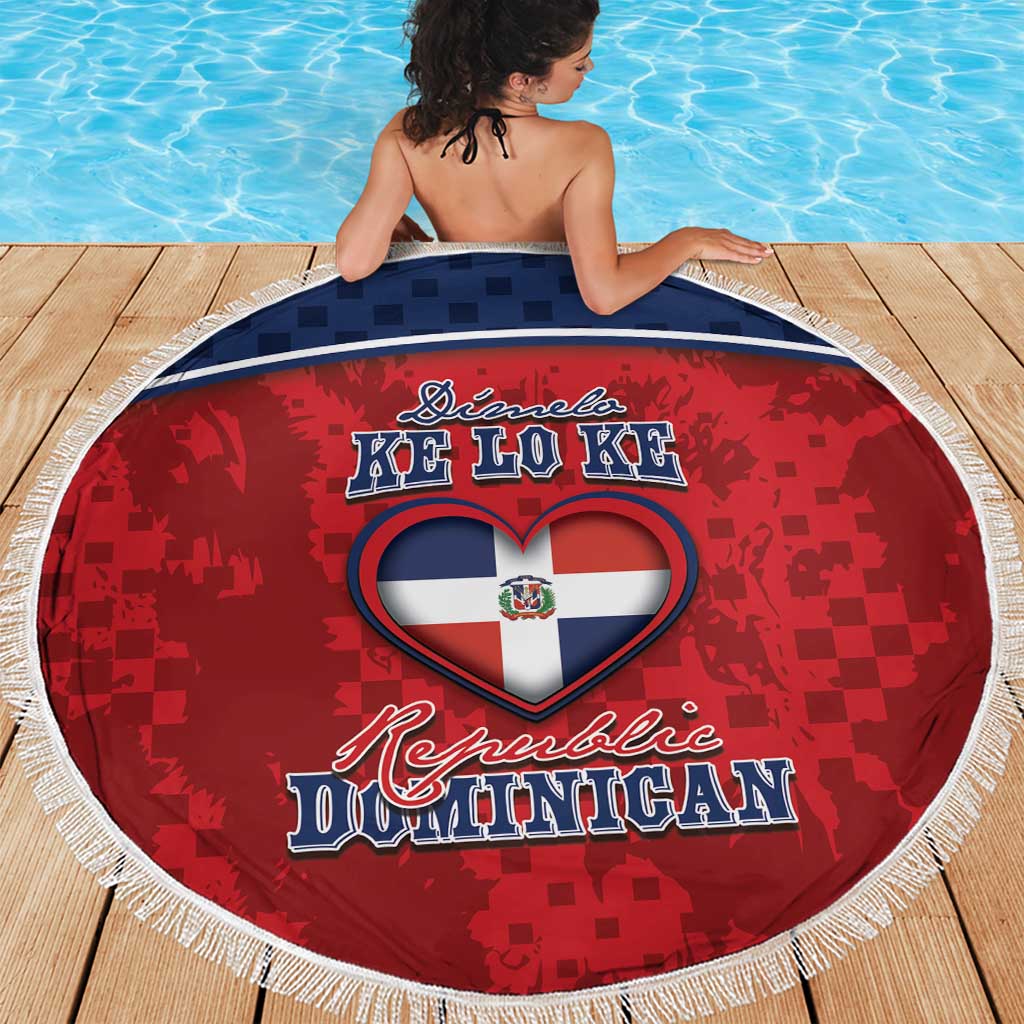 Dominican Republic Beach Blanket Dimelo Ke Lo Ke - Wonder Print Shop