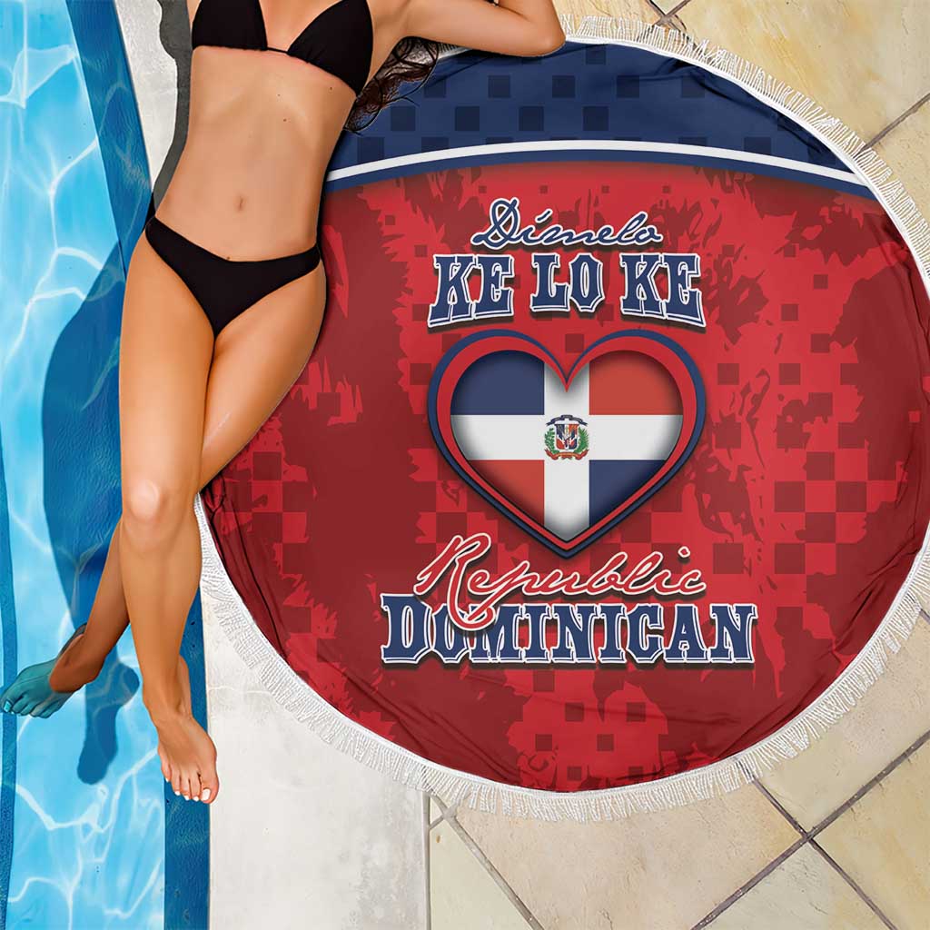 Dominican Republic Beach Blanket Dimelo Ke Lo Ke - Wonder Print Shop