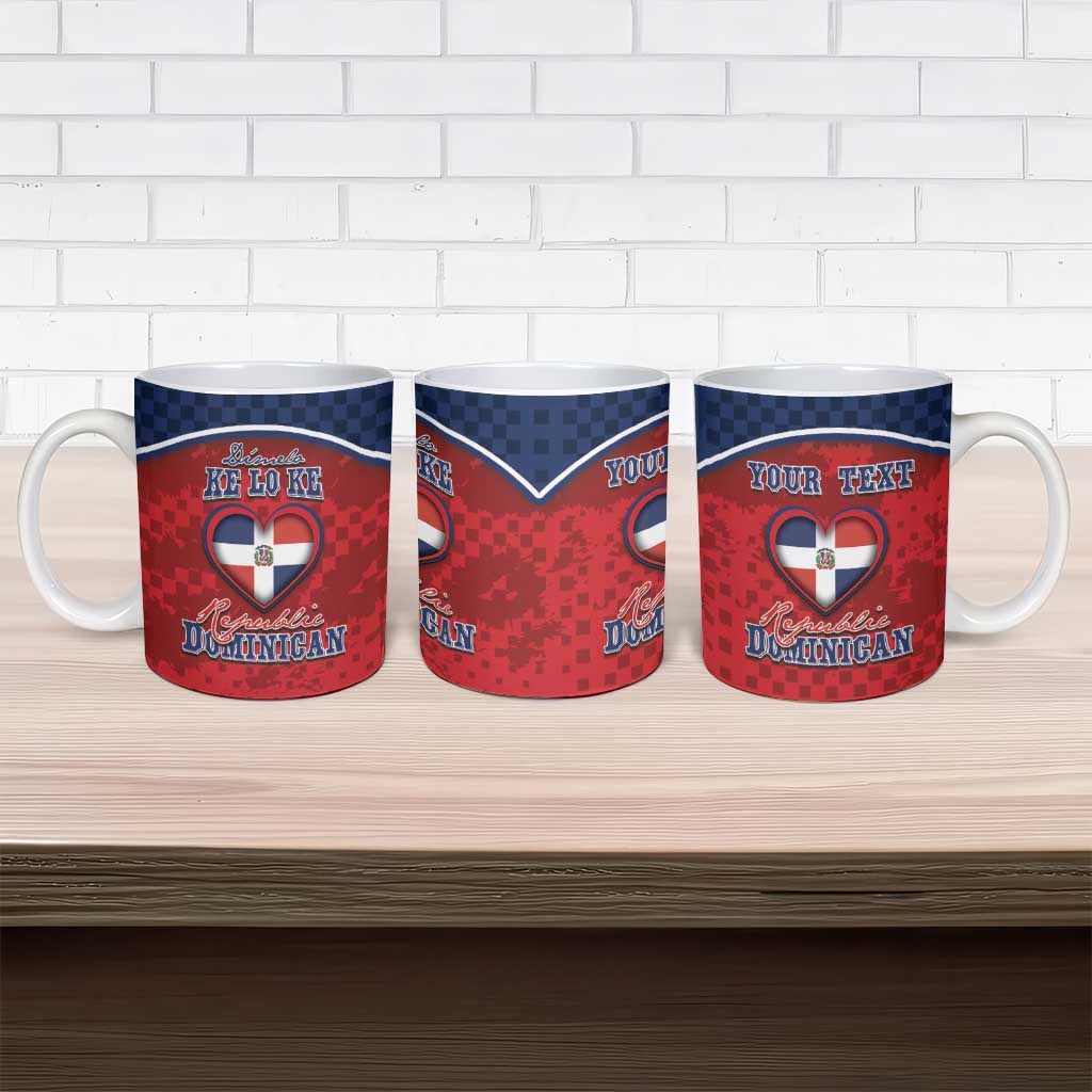Personalized Dominican Republic Ceramic Mug Dimelo Ke Lo Ke - Wonder Print Shop