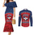 Personalized Dominican Republic Couples Matching Mermaid Dress and Long Sleeve Button Shirt Dimelo Ke Lo Ke - Wonder Print Shop