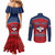 Personalized Dominican Republic Couples Matching Mermaid Dress and Long Sleeve Button Shirt Dimelo Ke Lo Ke - Wonder Print Shop