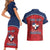 Personalized Dominican Republic Couples Matching Short Sleeve Bodycon Dress and Hawaiian Shirt Dimelo Ke Lo Ke - Wonder Print Shop