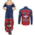 Personalized Dominican Republic Couples Matching Summer Maxi Dress and Long Sleeve Button Shirt Dimelo Ke Lo Ke - Wonder Print Shop