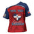 Personalized Dominican Republic Cross Shoulder Shirt Dimelo Ke Lo Ke - Wonder Print Shop