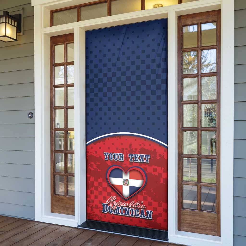 Personalized Dominican Republic Door Cover Dimelo Ke Lo Ke - Wonder Print Shop