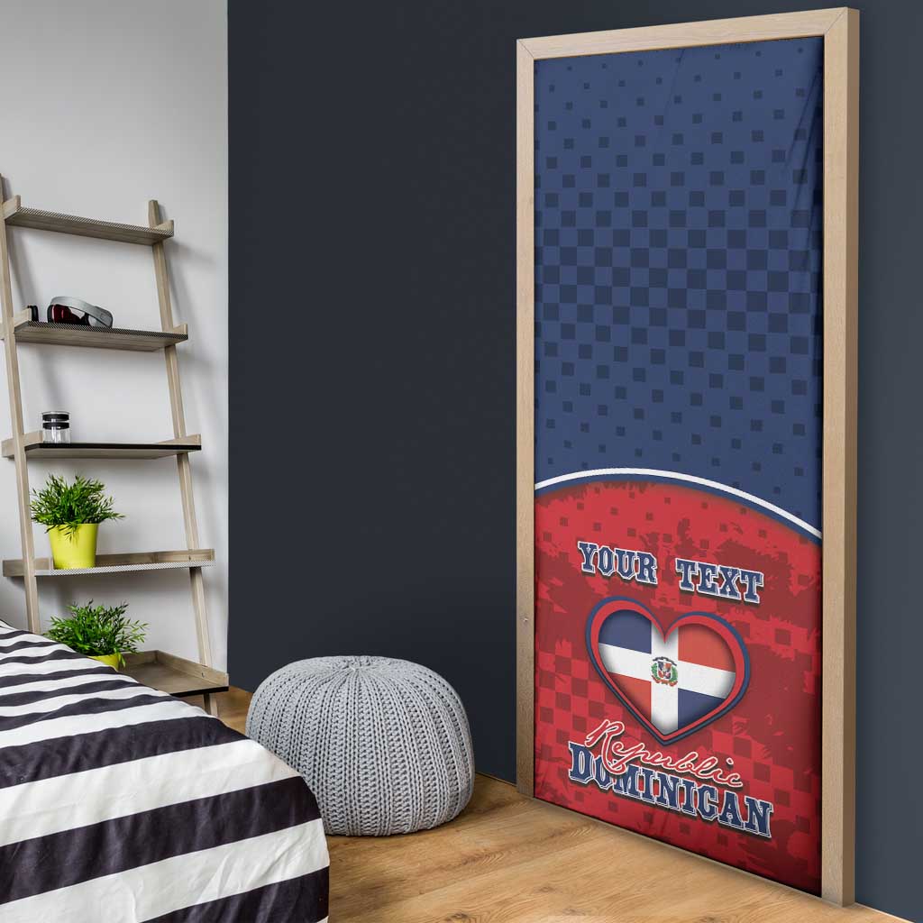 Personalized Dominican Republic Door Cover Dimelo Ke Lo Ke - Wonder Print Shop
