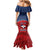 Personalized Dominican Republic Family Matching Mermaid Dress and Hawaiian Shirt Dimelo Ke Lo Ke - Wonder Print Shop