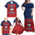 Personalized Dominican Republic Family Matching Off Shoulder Maxi Dress and Hawaiian Shirt Dimelo Ke Lo Ke - Wonder Print Shop
