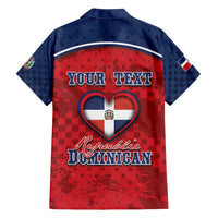 Personalized Dominican Republic Family Matching Off Shoulder Maxi Dress and Hawaiian Shirt Dimelo Ke Lo Ke - Wonder Print Shop