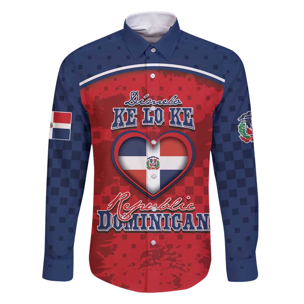 Personalized Dominican Republic Family Matching Short Sleeve Bodycon Dress and Hawaiian Shirt Dimelo Ke Lo Ke - Wonder Print Shop