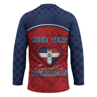 Personalized Dominican Republic Hockey Jersey Dimelo Ke Lo Ke - Wonder Print Shop