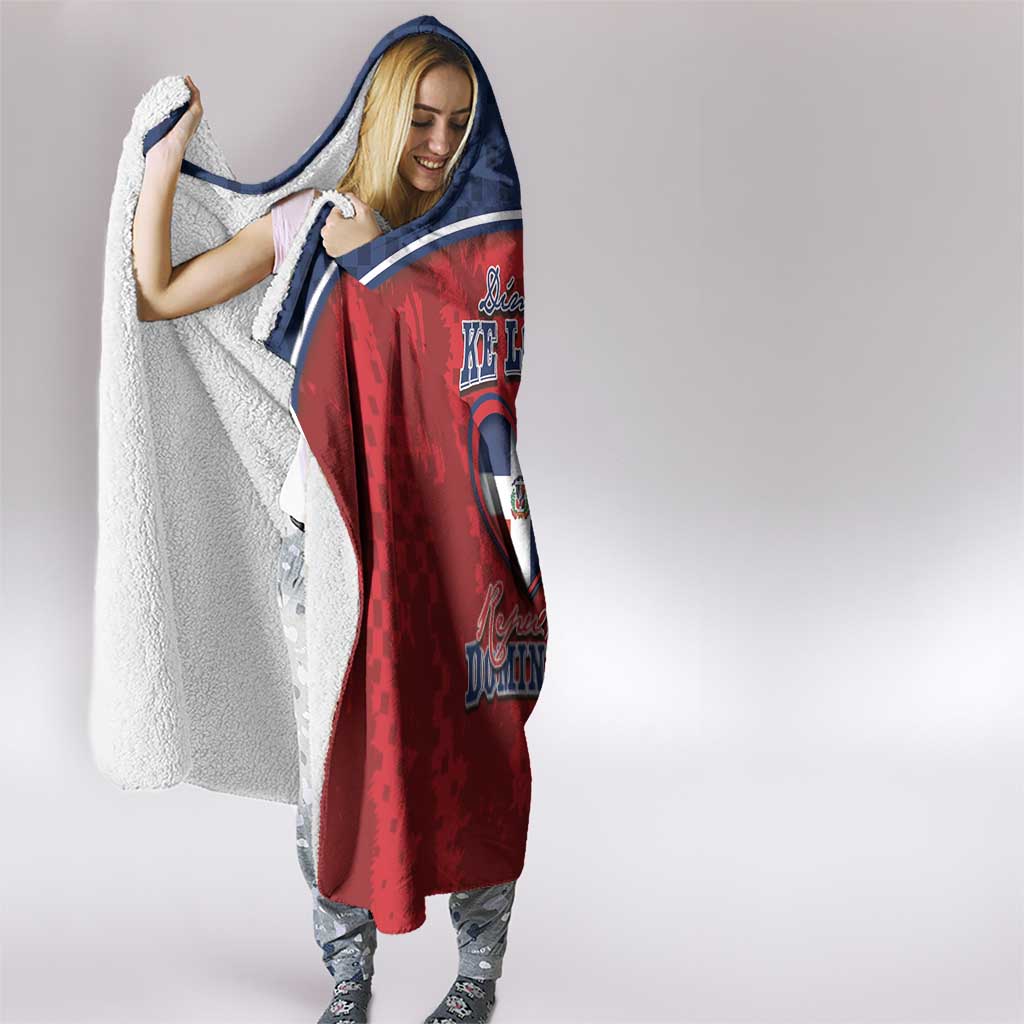 Dominican Republic Hooded Blanket Dimelo Ke Lo Ke - Wonder Print Shop