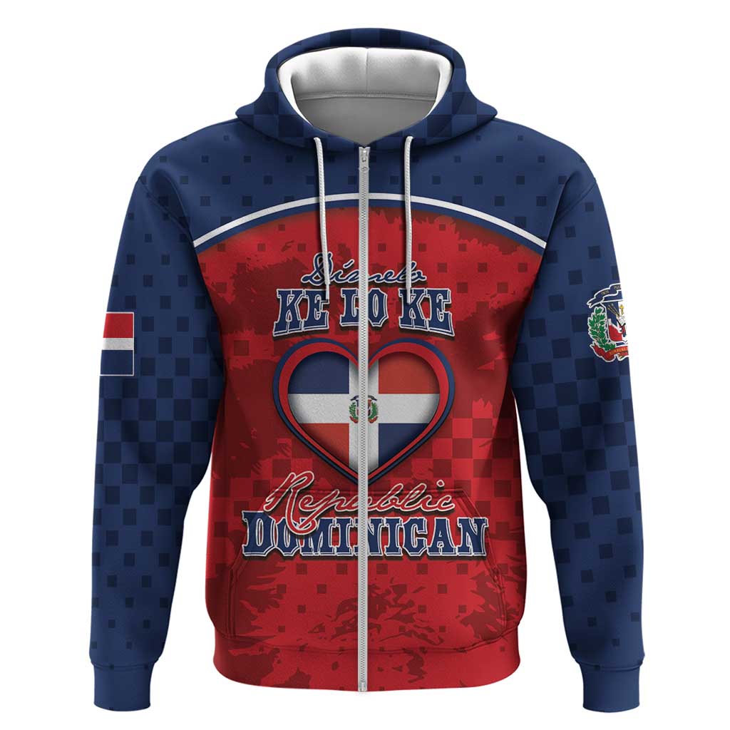 Personalized Dominican Republic Hoodie Dimelo Ke Lo Ke - Wonder Print Shop