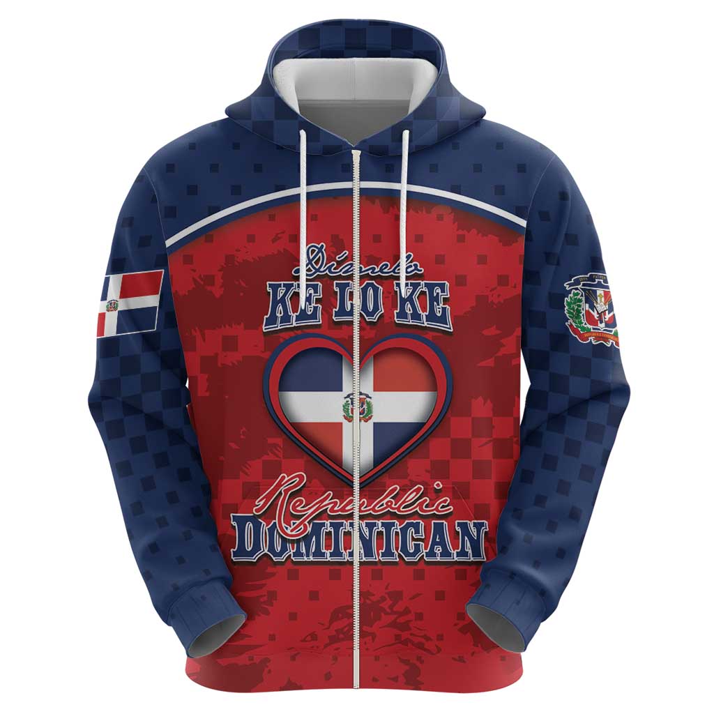 Personalized Dominican Republic Hoodie Dimelo Ke Lo Ke - Wonder Print Shop