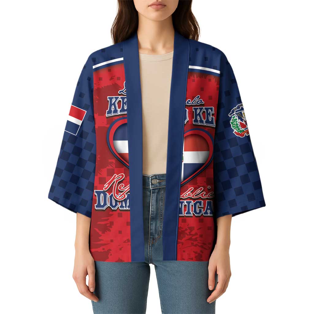 Personalized Dominican Republic Kimono Dimelo Ke Lo Ke - Wonder Print Shop