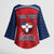 Personalized Dominican Republic Kimono Sleeve Blouse Dimelo Ke Lo Ke - Wonder Print Shop