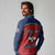 Personalized Dominican Republic Long Sleeve Polo Shirt Dimelo Ke Lo Ke - Wonder Print Shop