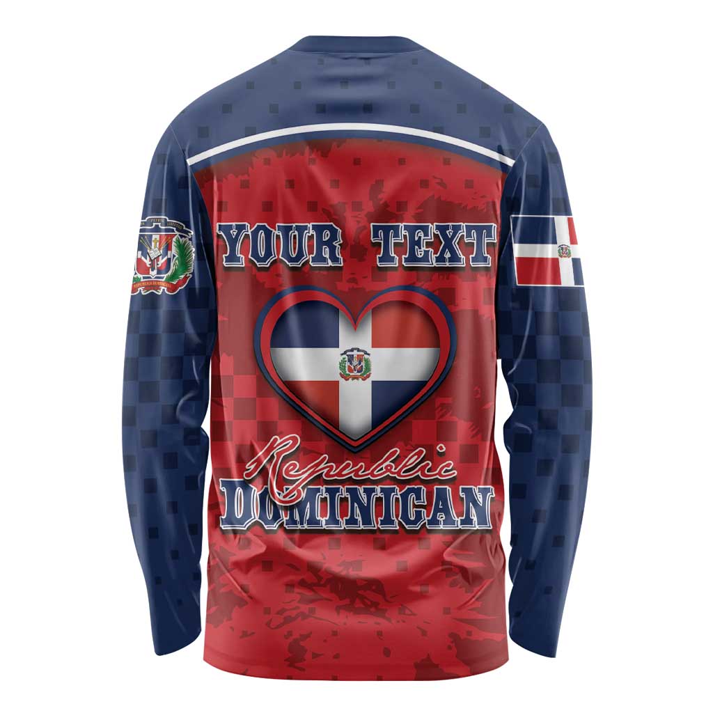 Personalized Dominican Republic Long Sleeve Shirt Dimelo Ke Lo Ke - Wonder Print Shop