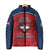 Personalized Dominican Republic Padded Jacket Dimelo Ke Lo Ke - Wonder Print Shop