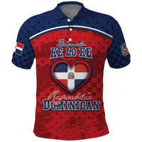 Personalized Dominican Republic Polo Shirt Dimelo Ke Lo Ke - Wonder Print Shop
