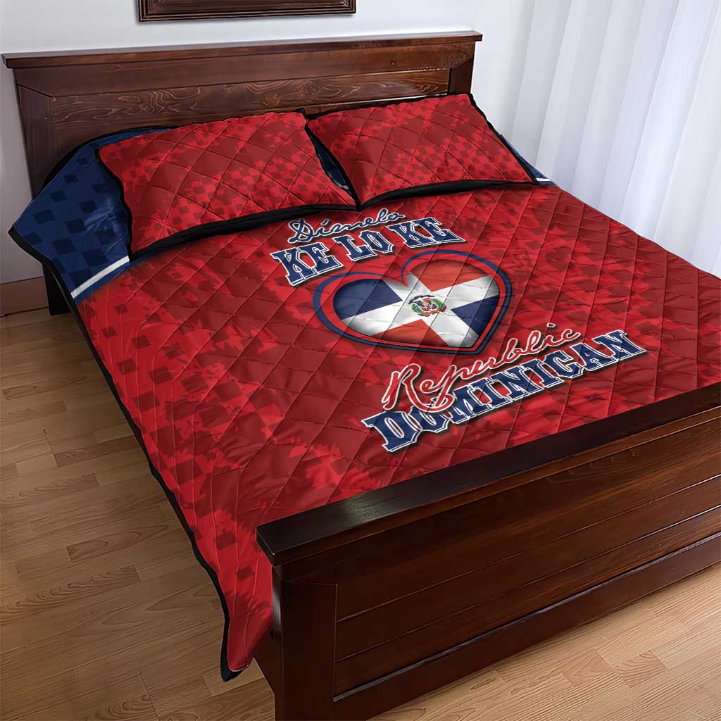 Dominican Republic Quilt Bed Set Dimelo Ke Lo Ke - Wonder Print Shop