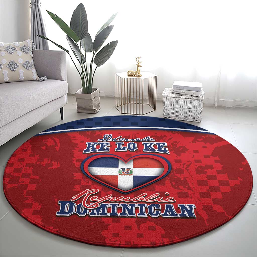 Dominican Republic Round Carpet Dimelo Ke Lo Ke - Wonder Print Shop