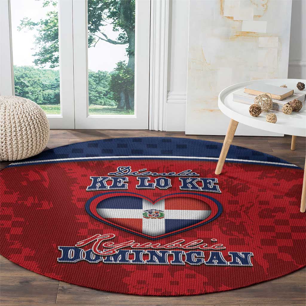 Dominican Republic Round Carpet Dimelo Ke Lo Ke - Wonder Print Shop
