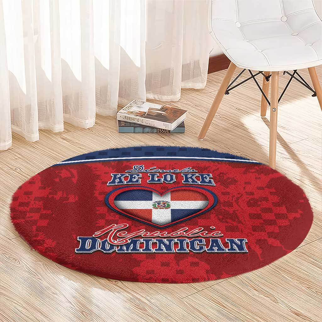 Dominican Republic Round Carpet Dimelo Ke Lo Ke - Wonder Print Shop