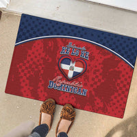 Dominican Republic Rubber Doormat Dimelo Ke Lo Ke - Wonder Print Shop