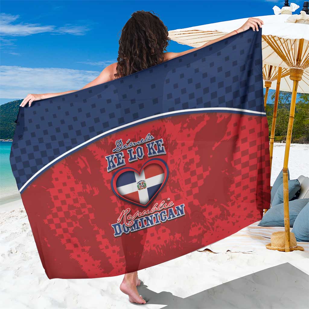 Dominican Republic Sarong Dimelo Ke Lo Ke - Wonder Print Shop