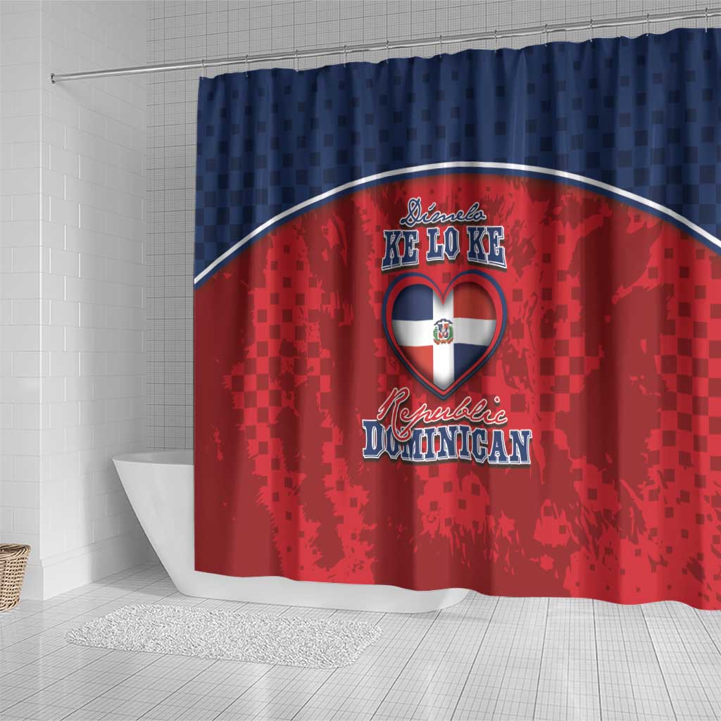 Dominican Republic Shower Curtain Dimelo Ke Lo Ke - Wonder Print Shop