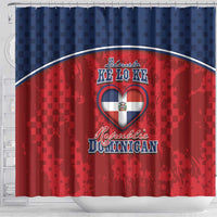 Dominican Republic Shower Curtain Dimelo Ke Lo Ke - Wonder Print Shop