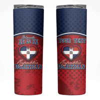 Personalized Dominican Republic Skinny Tumbler Dimelo Ke Lo Ke - Wonder Print Shop