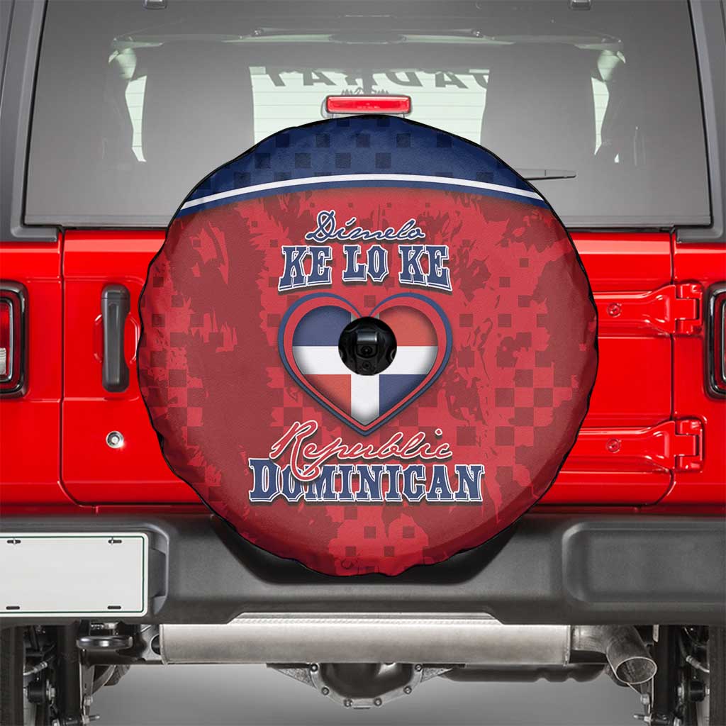 Dominican Republic Spare Tire Cover Dimelo Ke Lo Ke - Wonder Print Shop