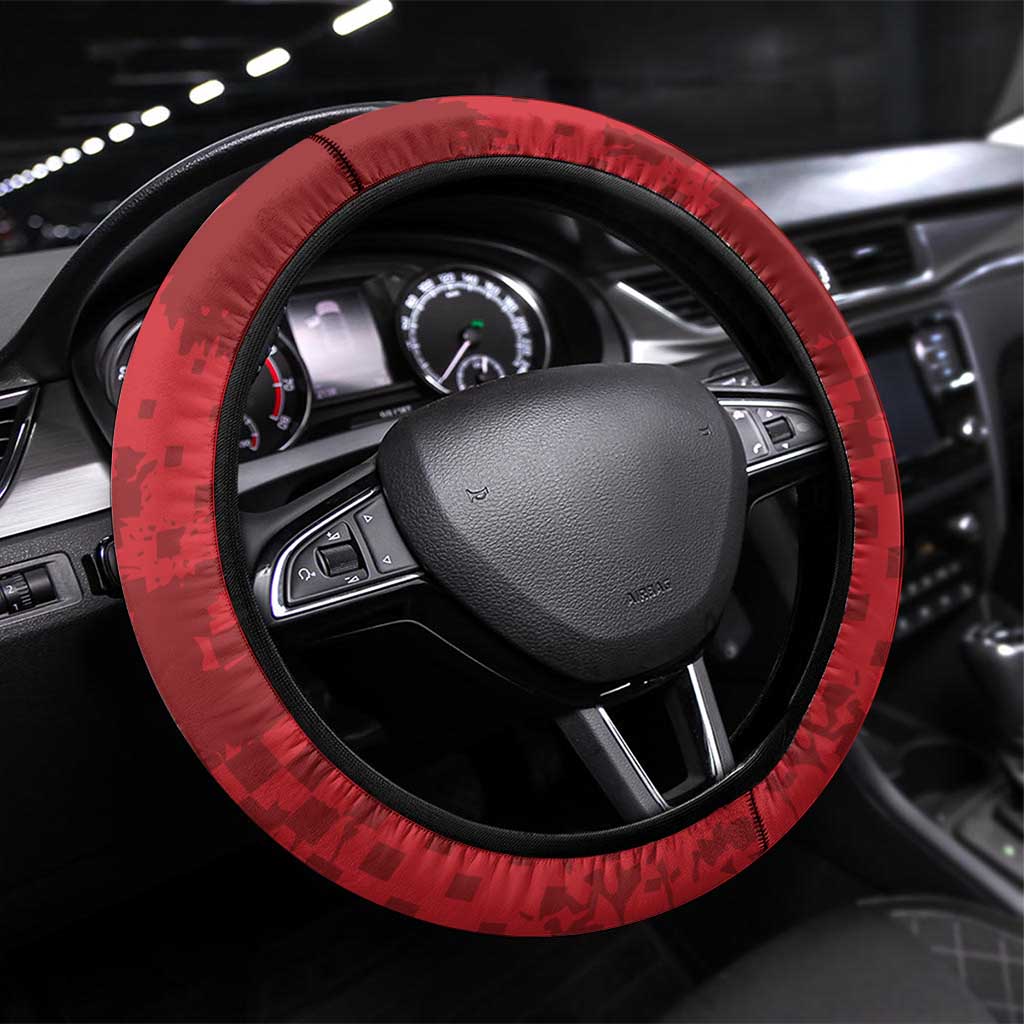 Dominican Republic Steering Wheel Cover Dimelo Ke Lo Ke - Wonder Print Shop