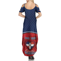 Personalized Dominican Republic Summer Maxi Dress Dimelo Ke Lo Ke - Wonder Print Shop