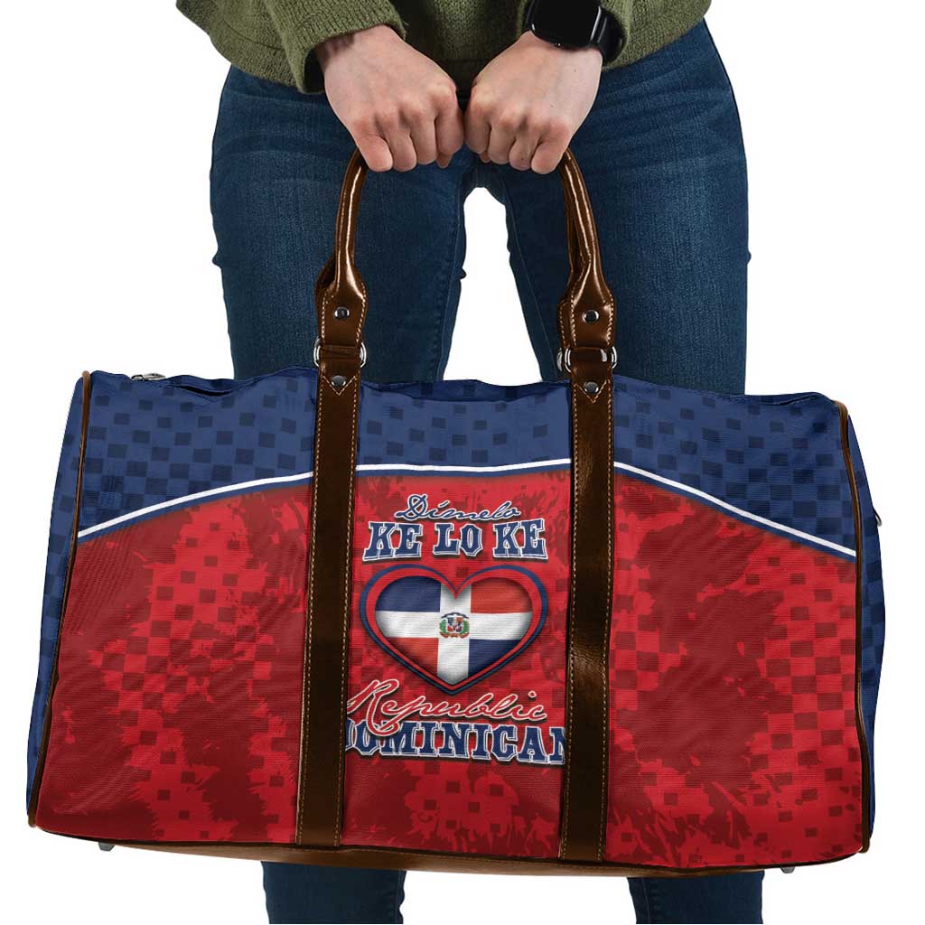 Dominican Republic Travel Bag Dimelo Ke Lo Ke - Wonder Print Shop