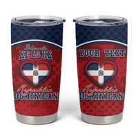 Personalized Dominican Republic Tumbler Cup Dimelo Ke Lo Ke - Wonder Print Shop