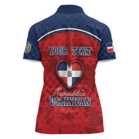 Personalized Dominican Republic Women Polo Shirt Dimelo Ke Lo Ke - Wonder Print Shop