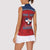 Personalized Dominican Republic Women Sleeveless Polo Shirt Dimelo Ke Lo Ke - Wonder Print Shop