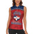 Personalized Dominican Republic Women Sleeveless Polo Shirt Dimelo Ke Lo Ke - Wonder Print Shop